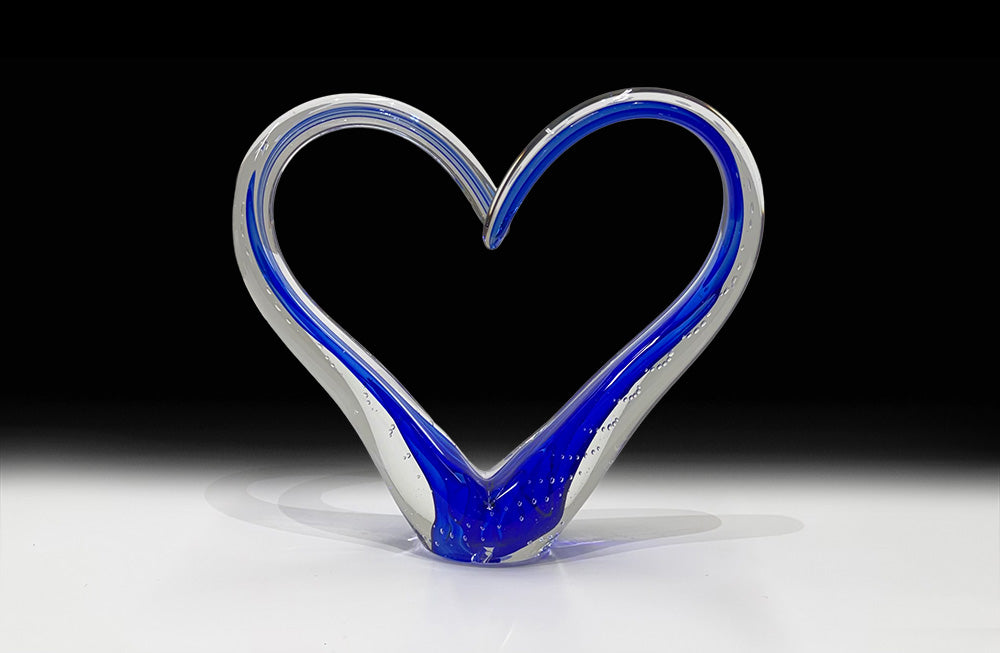 Large Love Sculpture - Blue
