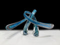Painter's Embrace - Turquoise/Teal