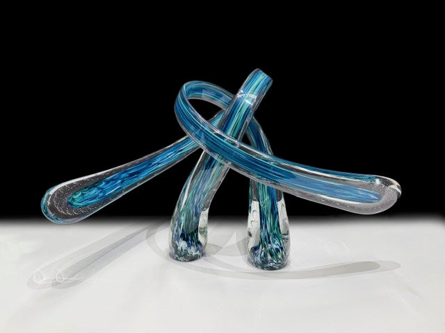 Painter's Embrace - Turquoise/Teal