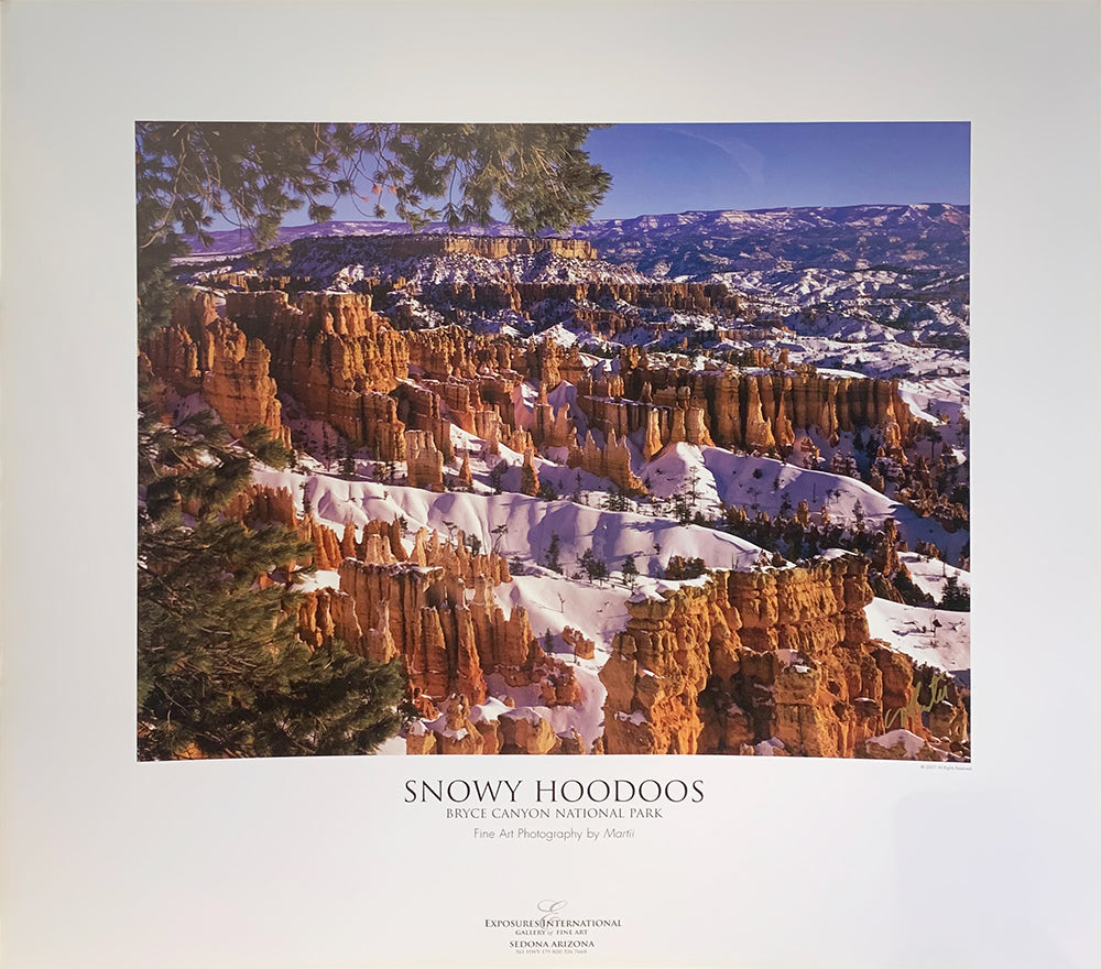 Snowy Hoodoos